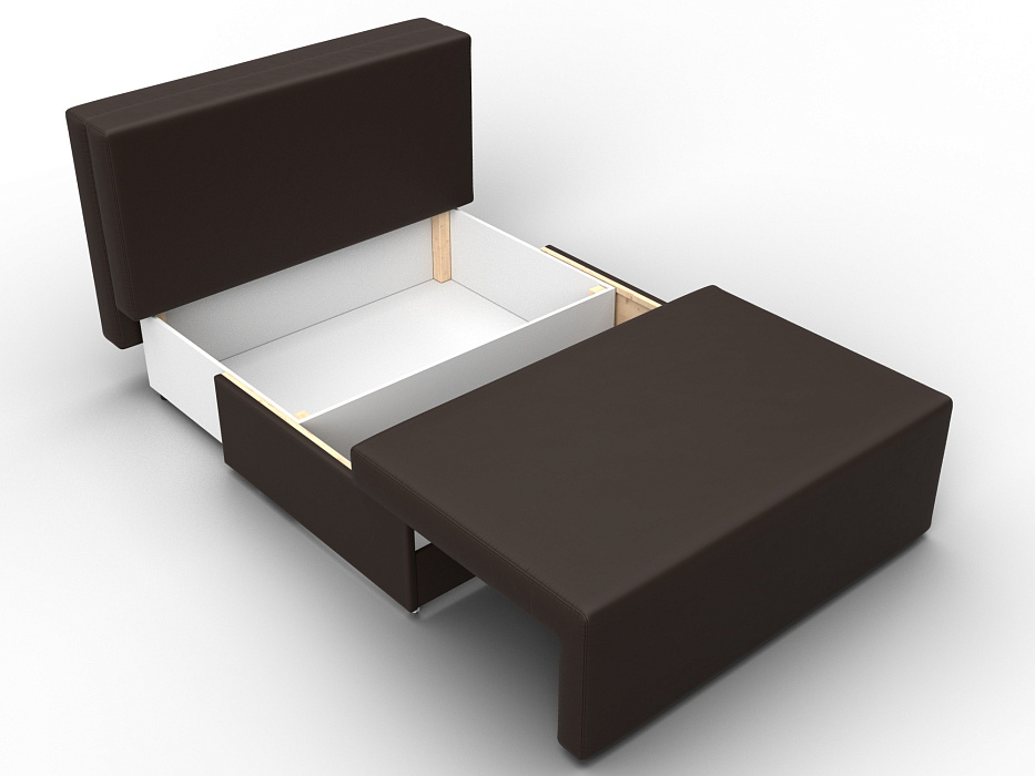 Диван прямой Лагуна (коричневый;бежевый)