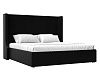 Интерьерная кровать Ларго 160 (черный цвет)