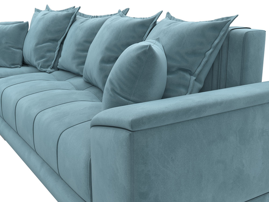 Диван угловой НордСтар левый угол (бирюзовый) Диван угловой НордСтар левый угол (бирюзовый)