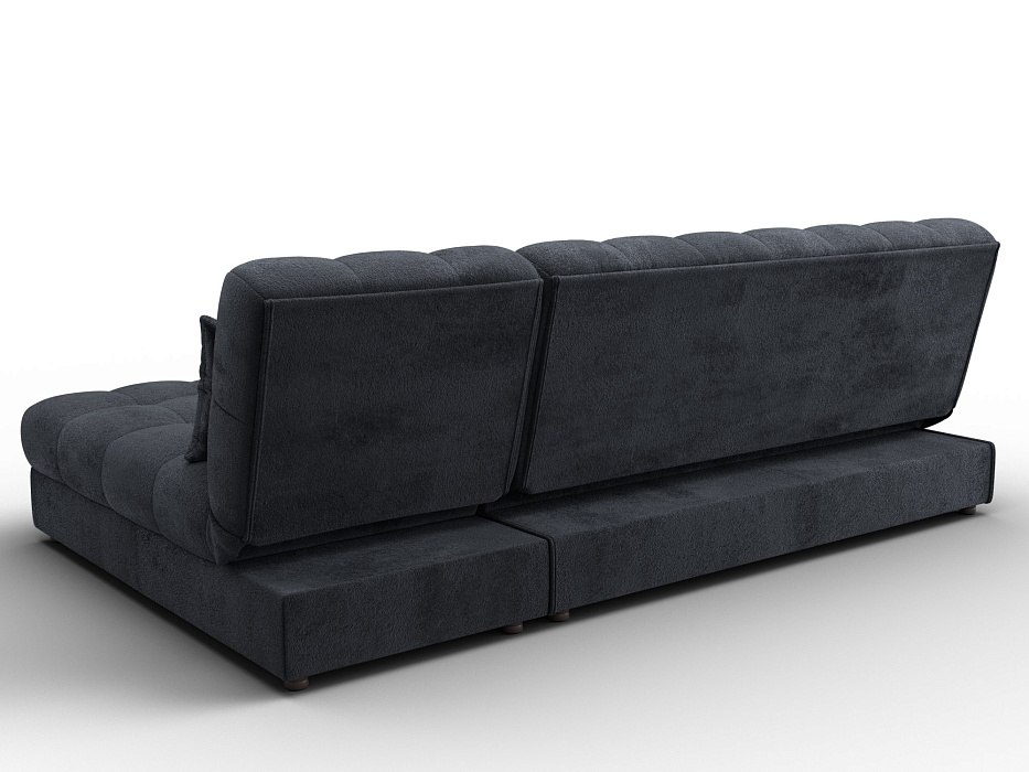 Диван угловой Лига-116 НПБ угол правый (tower 11 темно-серый)