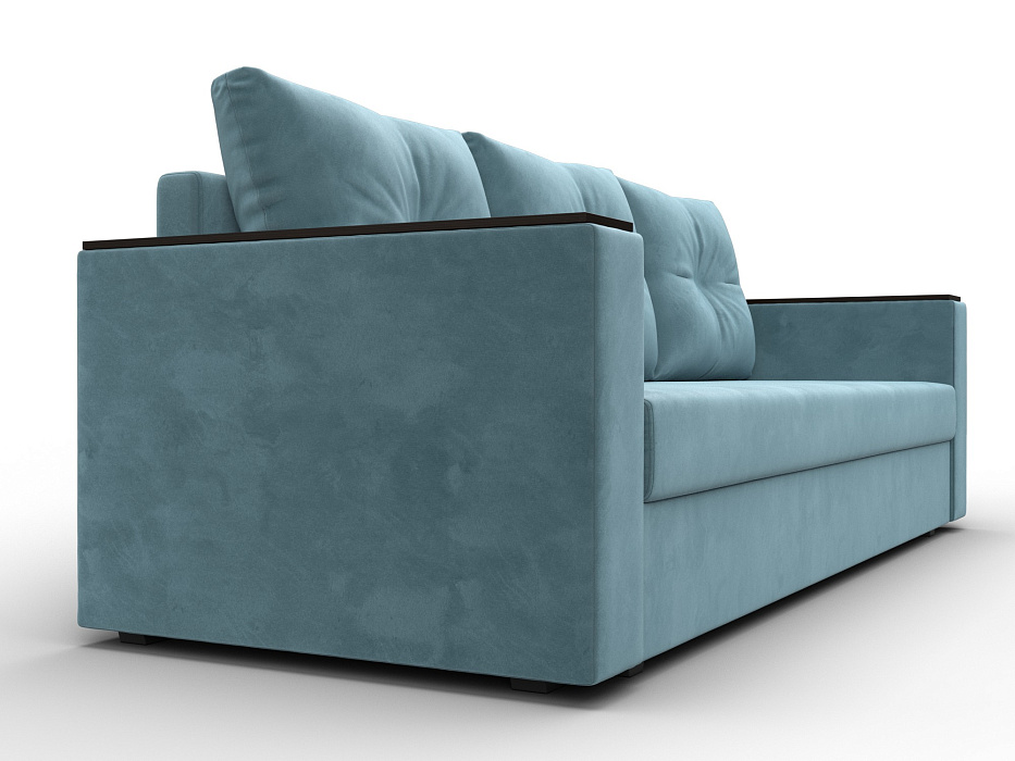Диван прямой Атланта без стола (seven 113 бирюзовый)