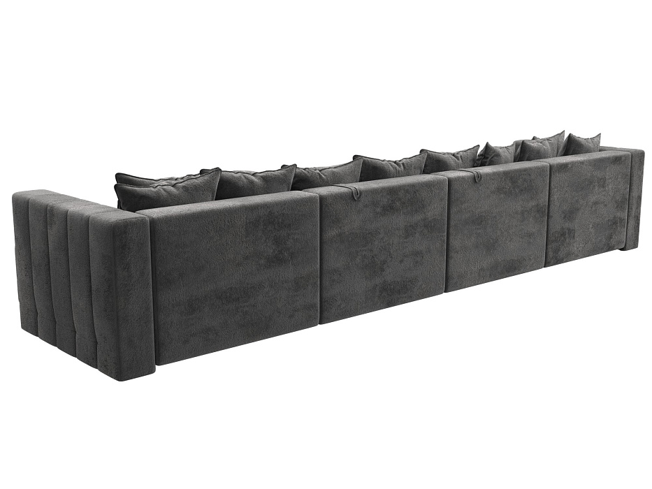 Диван П-образный Лига-052 НПБ Лонг (tower 10 серый)