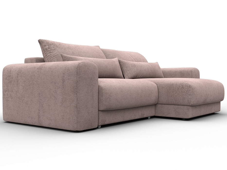 Диван угловой Лига-056 НПБ угол универсальный (tower 05 бежевый)