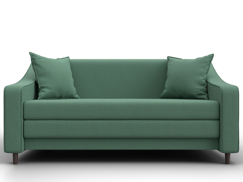 Диван прямой Лига-071 (амур 11 зеленый)