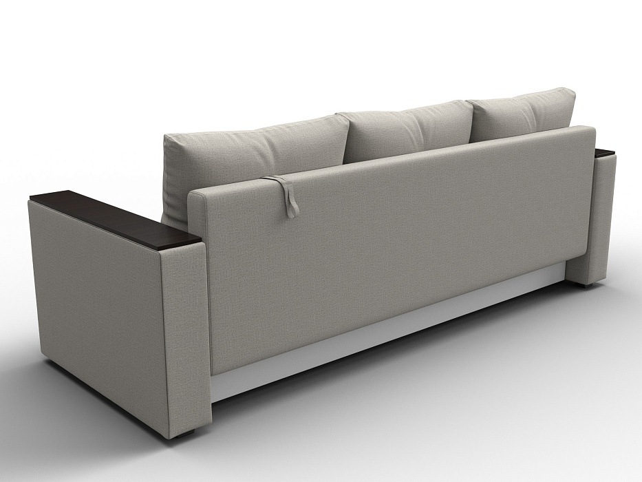 Диван прямой Атланта без стола (амур 02 бежевый)