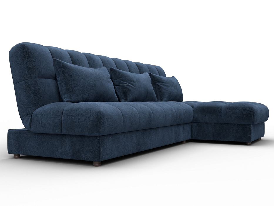 Диван угловой Лига-116 НПБ угол правый (tower 13 синий)