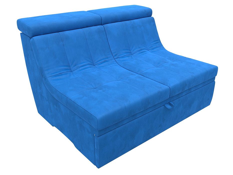 Модуль Холидей Люкс раскладной диван (голубой цвет)