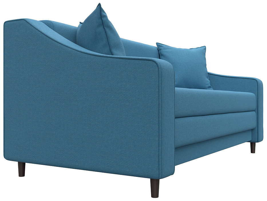 Диван прямой Лига-071 (амур 10 голубой)