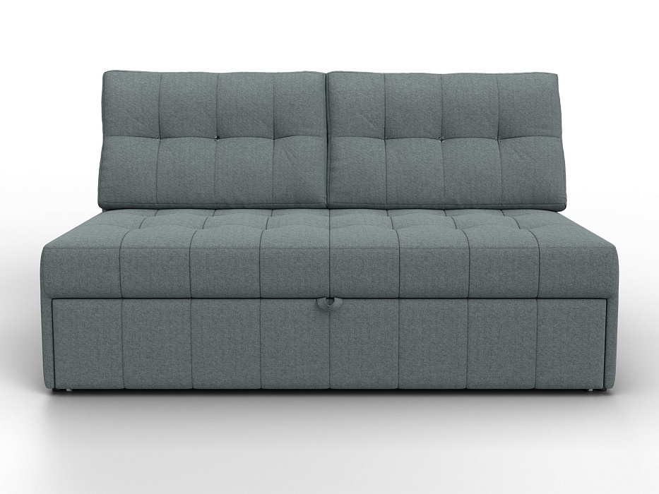 Диван прямой Лига-107 (140) (амур 07 серый)