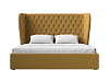 Интерьерная кровать Далия 160 (желтый цвет)