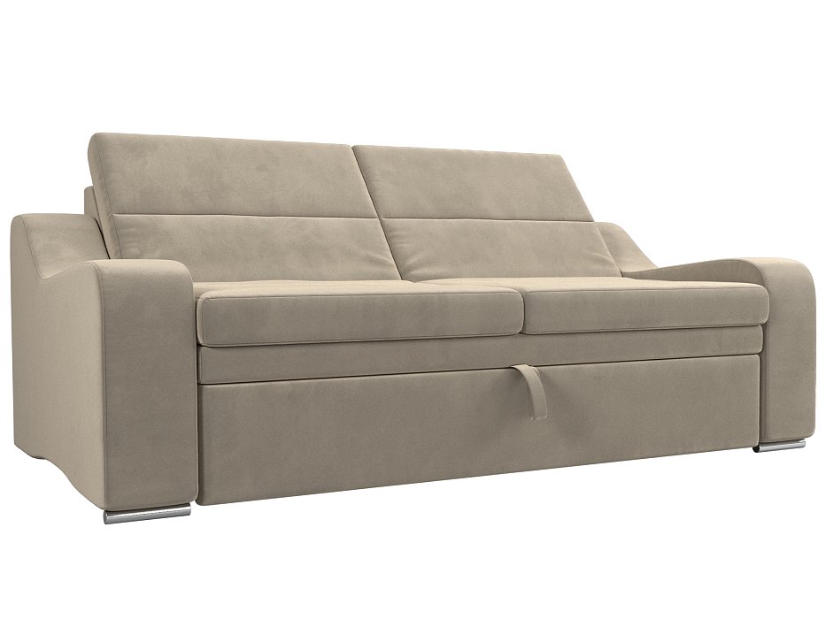 Прямой диван Медиус (бежевый цвет)