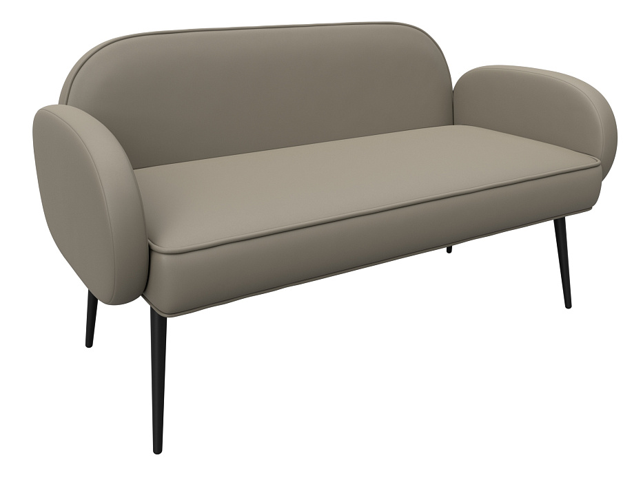 Диван прямой Лига-086 (экокожа grifon 04 бежевый)