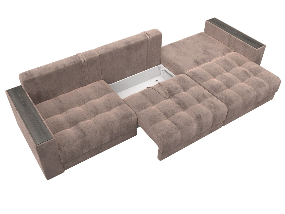 Диван прямой с декором Лига-049 НПБ Лонг (tower 05 бежевый) Диван прямой с декором Лига-049 НПБ Лонг (tower 05 бежевый)