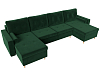 П-образный диван Белфаст (зеленый)