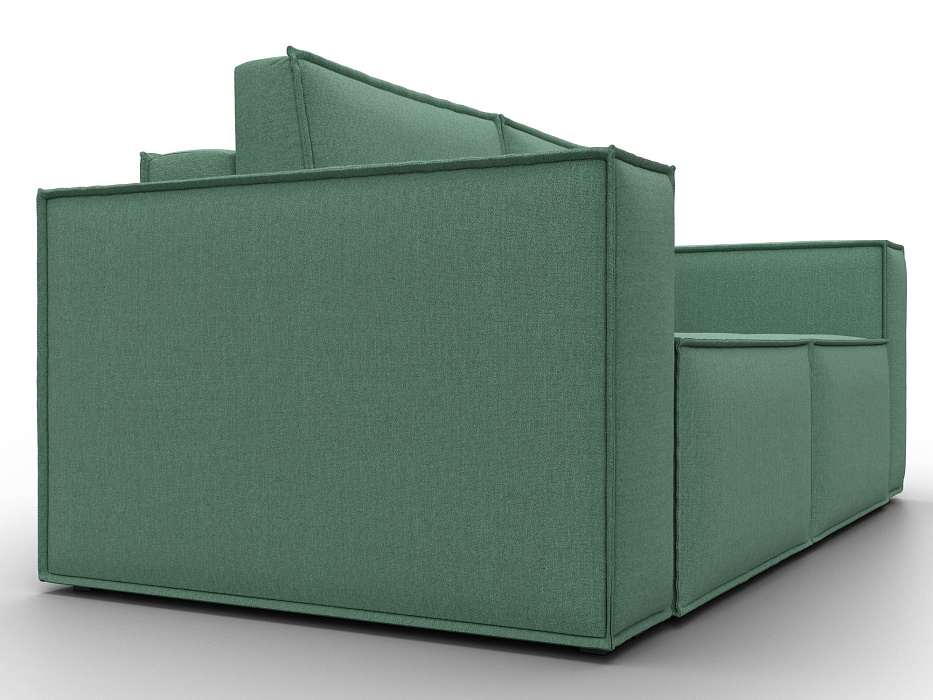 Диван прямой Куба мини (амур 11 зеленый)