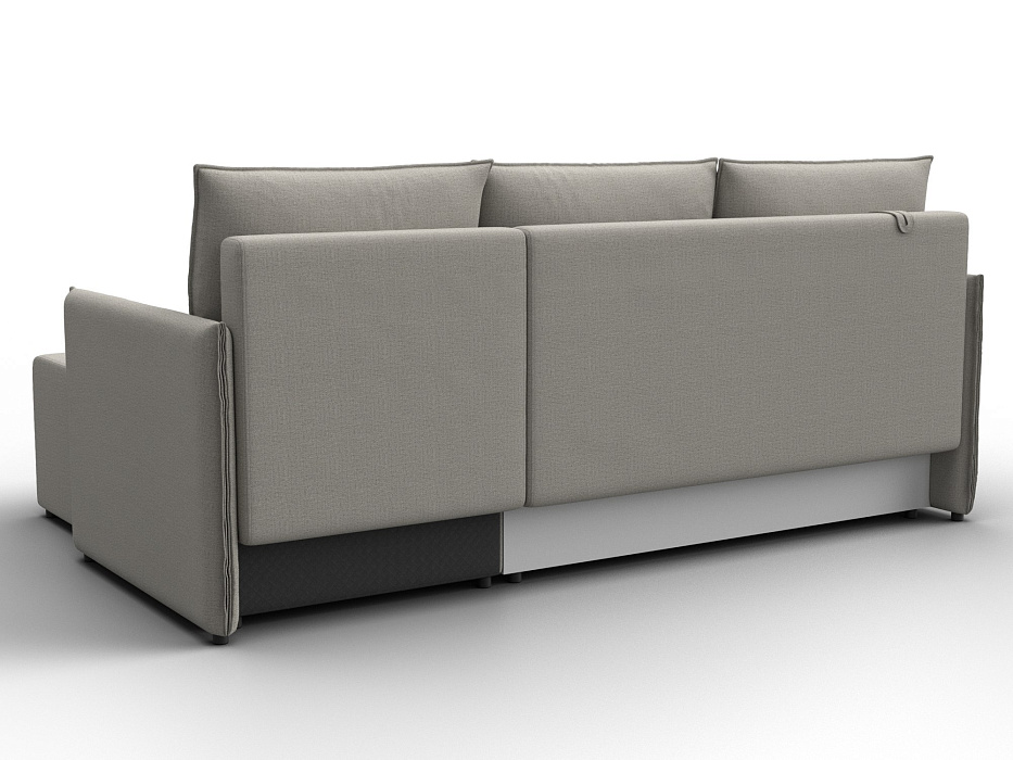 Диван угловой Лига-124 угол универсальный (амур 02 бежевый)