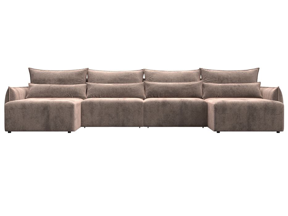 Диван П-образный Лига-051 НПБ Лонг (tower 05 бежевый)