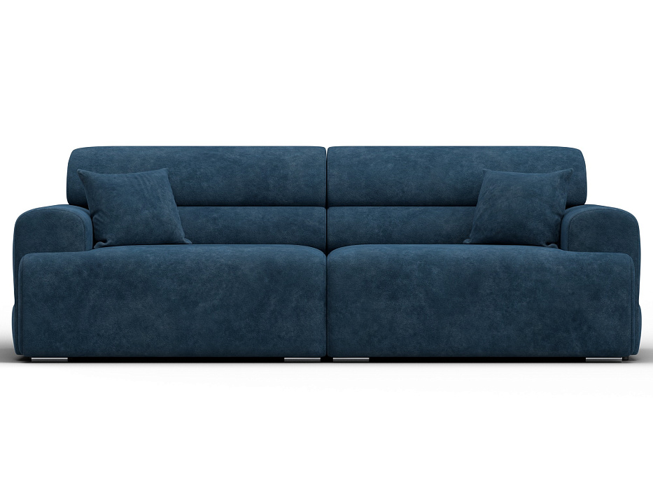 Диван прямой Лига-109 НПБ (brut 11 синий)