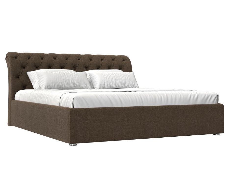 Интерьерная кровать Сицилия 200 (коричневый цвет)