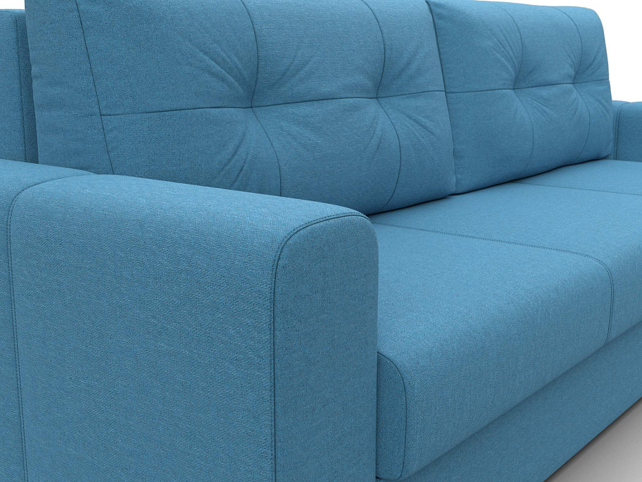 Диван прямой Лига-031 (амур 10 голубой)