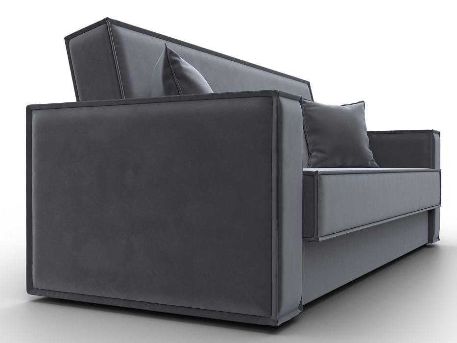 Диван-книжка Куба (серый)