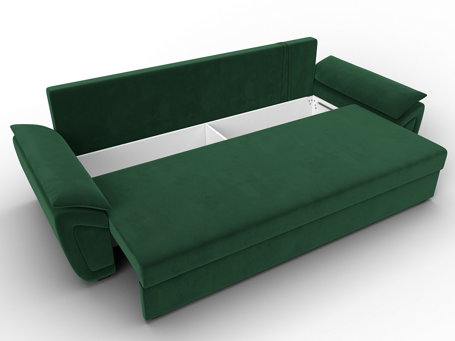 Диван прямой Нэстор Лайт (seven 626 зеленый)