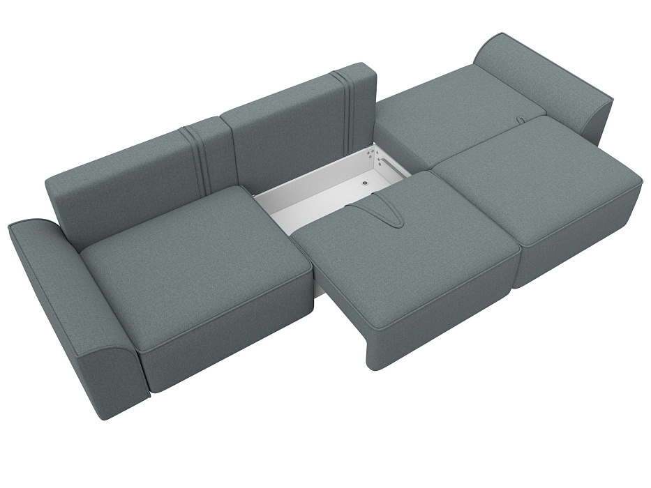 Диван прямой Лига-048 НПБ Лонг (амур 07 серый) Диван прямой Лига-048 НПБ Лонг (амур 07 серый)