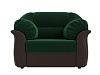 Кресло Карнелла (зеленый\коричневый цвет)