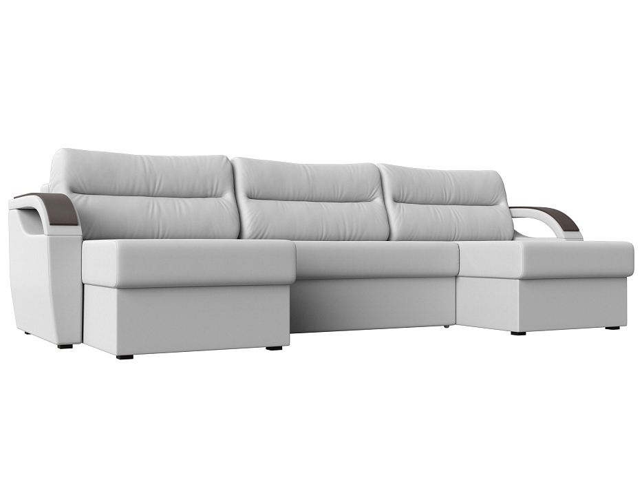 П-образный диван Форсайт (белый цвет)