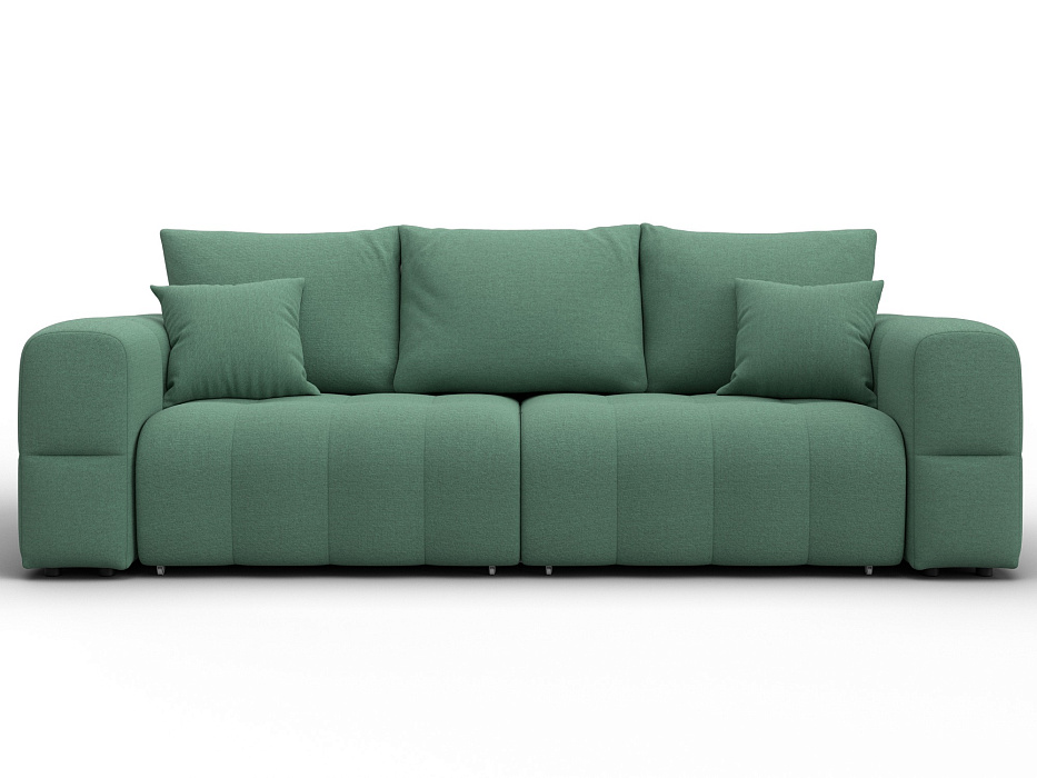 Диван прямой Лига-110 НПБ (амур 11 зеленый)