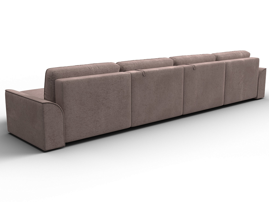 Диван П-образный Лига-048 НПБ лонг (tower 05 бежевый)