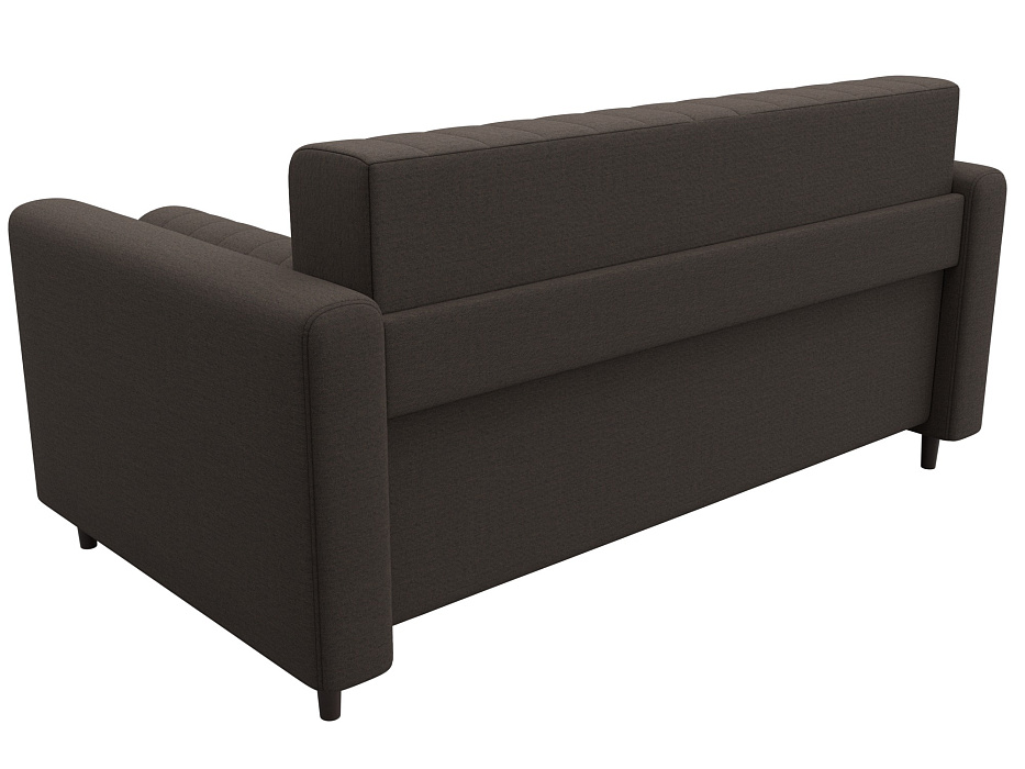 Диван прямой Лига-070 (амур 05 коричневый)