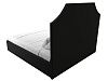 Интерьерная кровать Кантри 180 (черный)