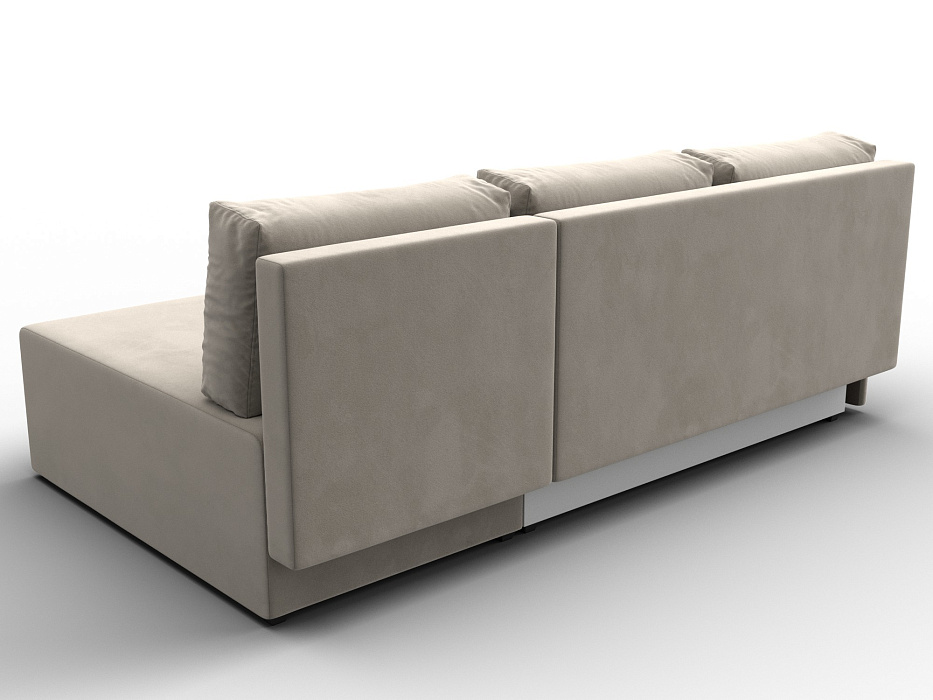 Диван угловой Поло правый угол (бежевый)