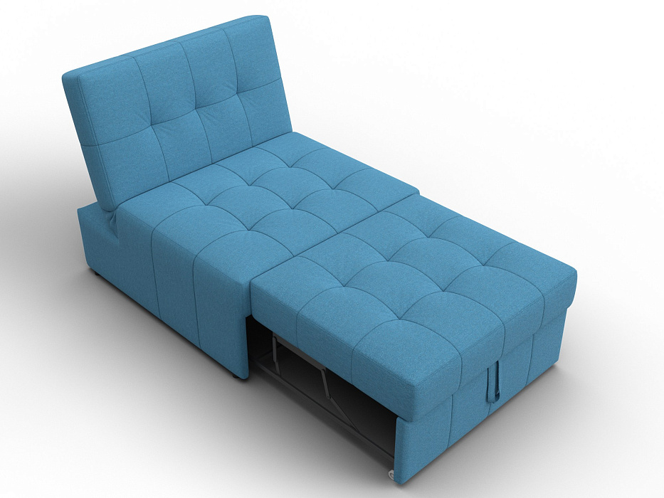 Кресло-кровать Лига-107 (80) (амур 10 голубой)