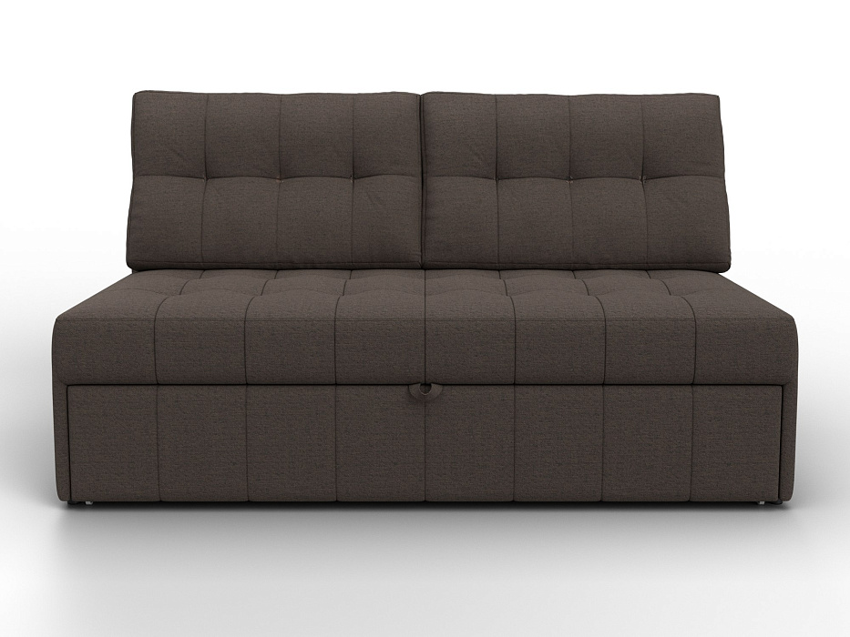 Диван прямой Лига-107 (140) (амур 05 коричневый)