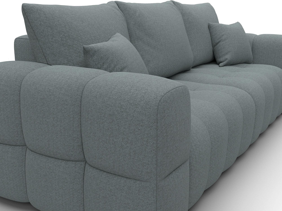 Диван прямой Лига-110 НПБ (амур 07 серый)