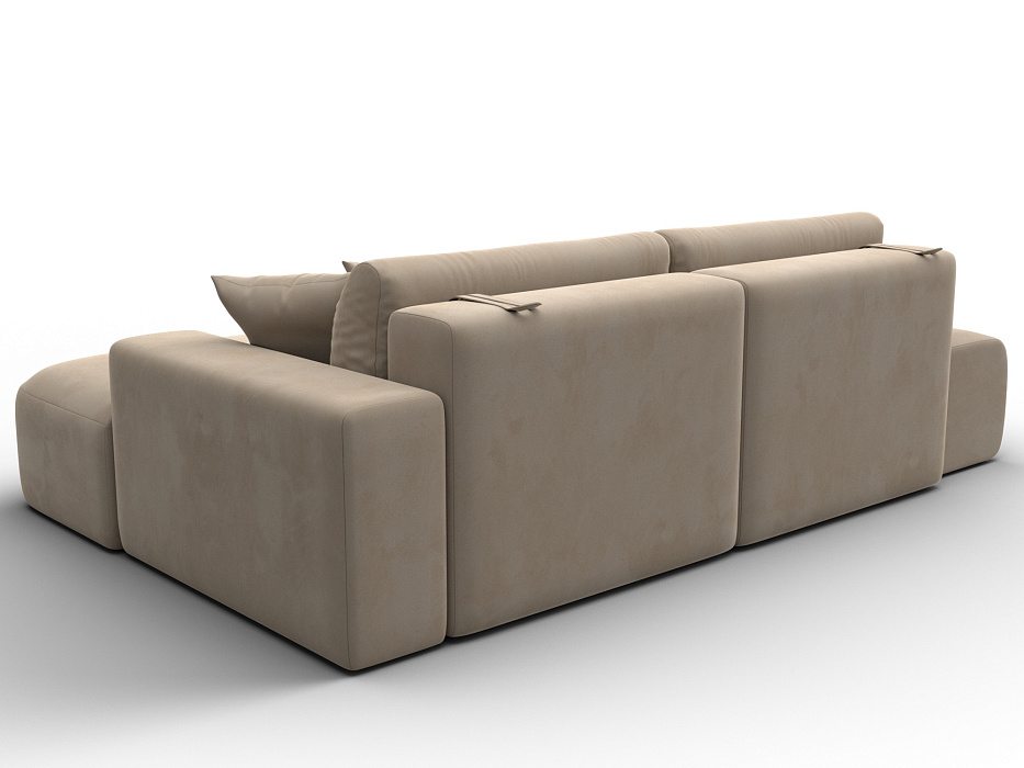 Диван угловой Лига-036 НПБ Модерн правый угол (бежевый)