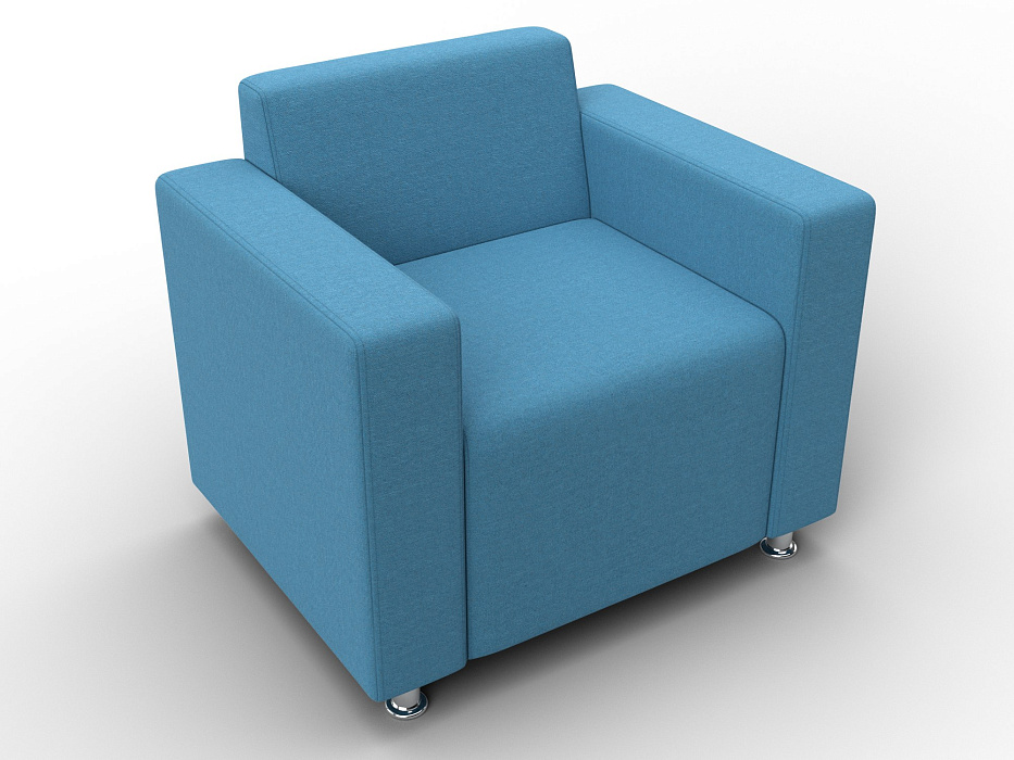 Кресло Лига-093 ВН (амур 10 голубой)