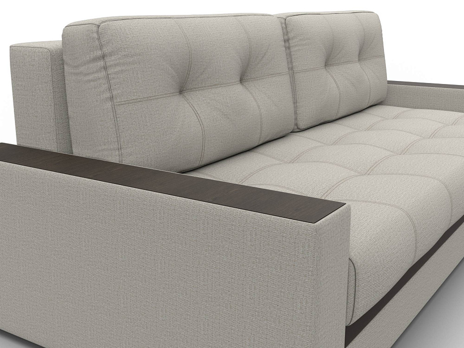 Диван прямой с декором Лига-096 НПБ фото в интернет-магазине Лига Диванов