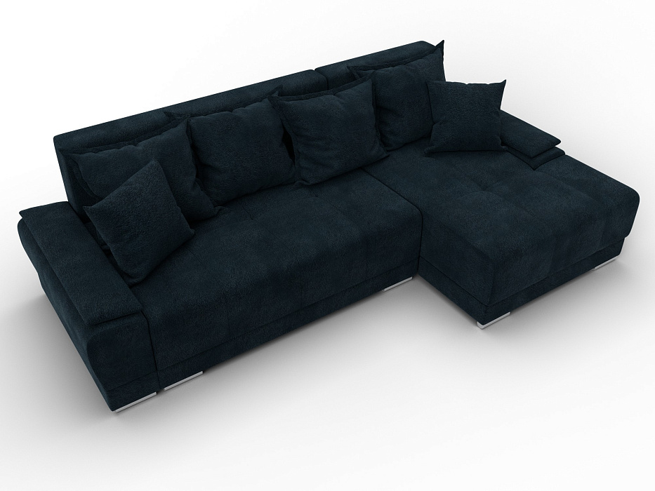 Диван угловой Лига-119 угол правый (laim 21 графит)