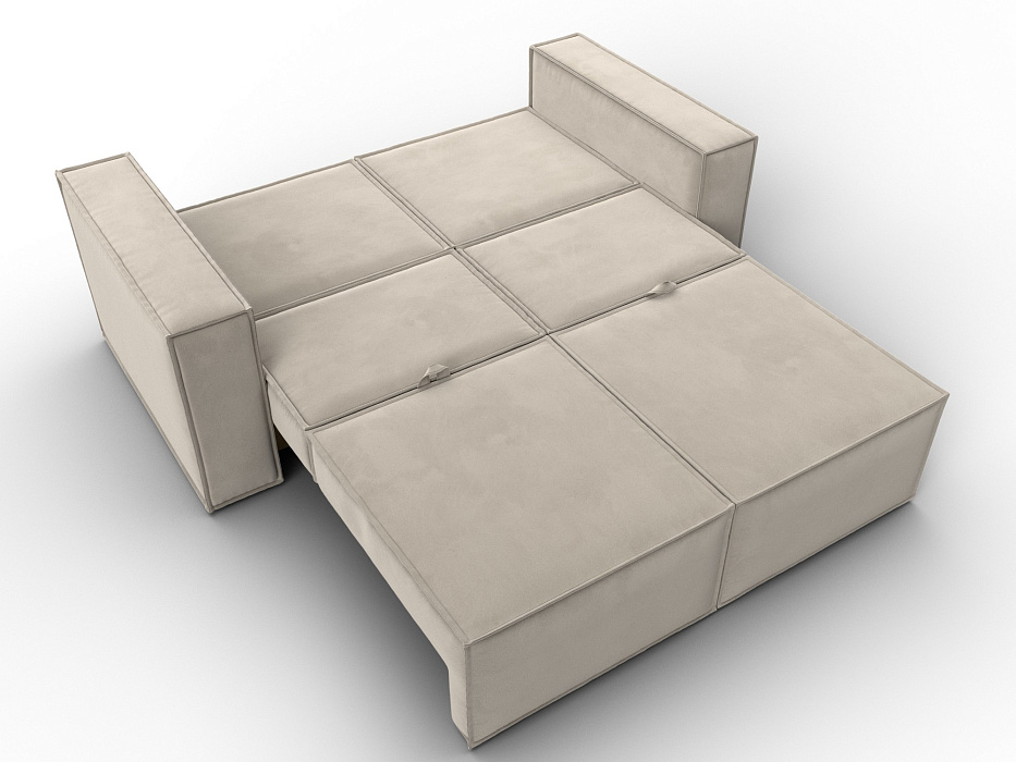 Диван прямой Куба мини (бежевый)
