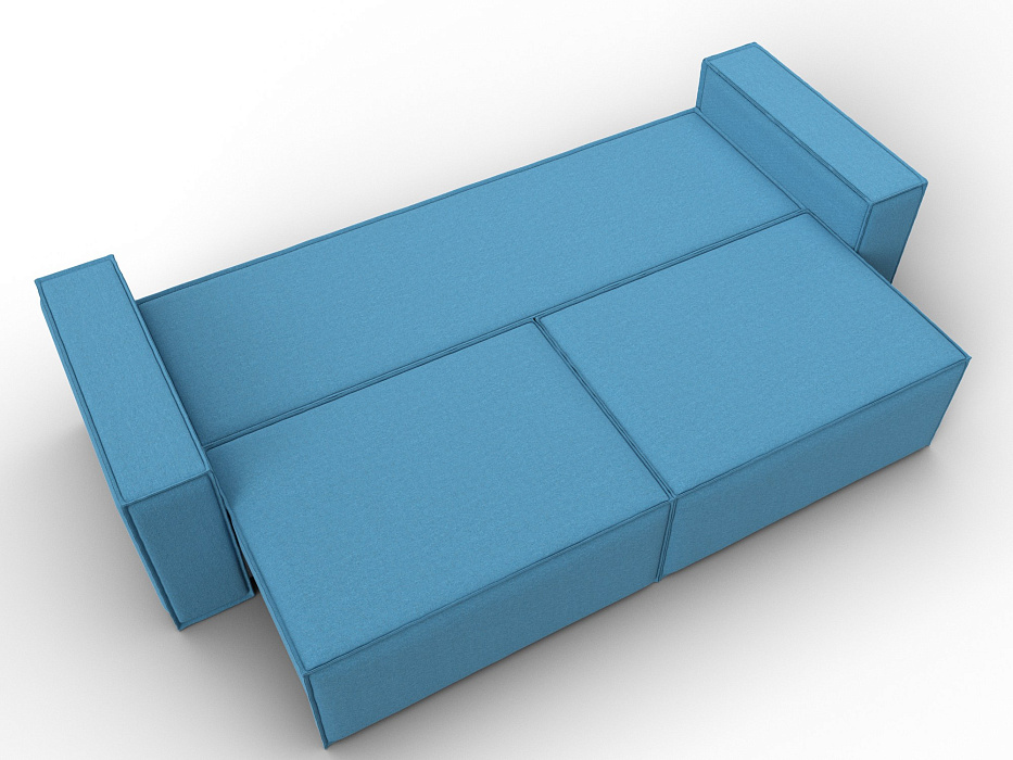 Диван прямой Куба Лайт (амур 10 голубой) Диван прямой Куба Лайт (амур 10 голубой)