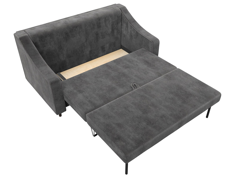 Диван прямой Лига-071 (tower 10 серый)