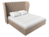 Интерьерная кровать Далия 180 (бежевый цвет)