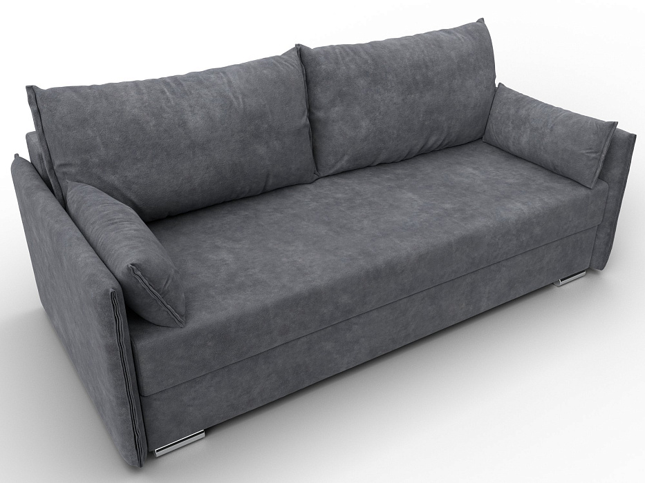 Диван прямой Сайгон (brut 16 темно-серый)