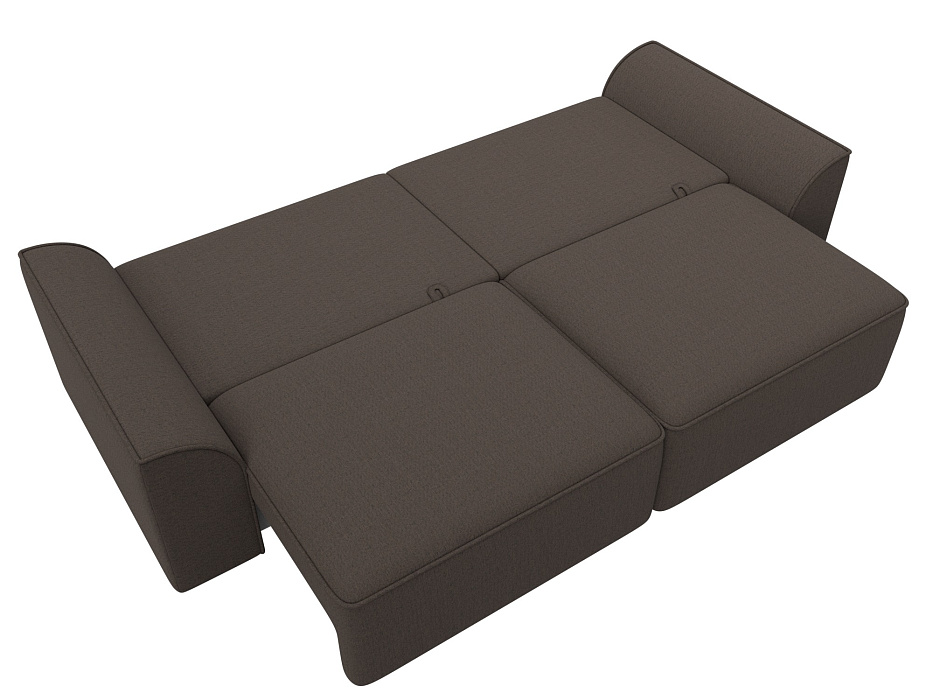 Диван прямой Лига-048 НПБ (амур 05 коричневый) Диван прямой Лига-048 НПБ (амур 05 коричневый)