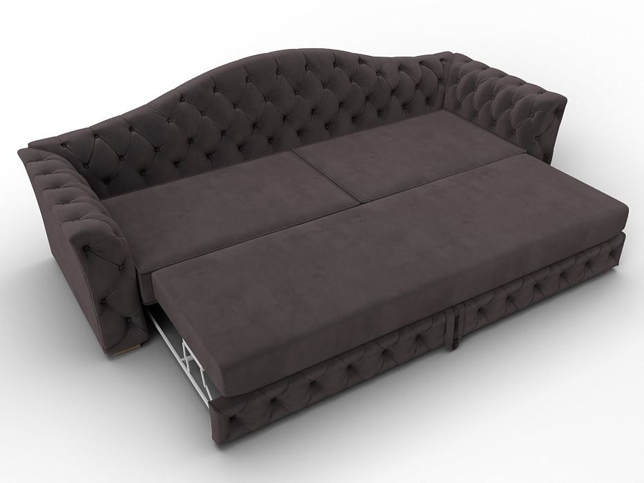 Диван прямой Артис (seven 727 коричневый)