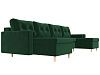 П-образный диван Белфаст (зеленый)