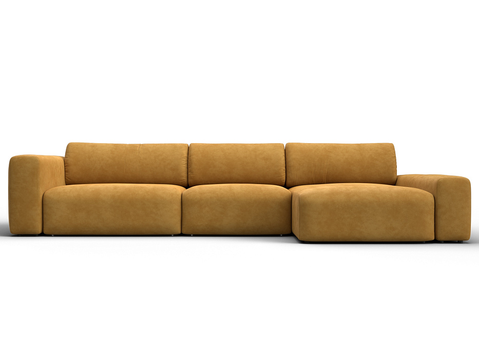 Диван угловой Лига-066 НПБ Лонг угол правый фото в интернет-магазине Лига Диванов